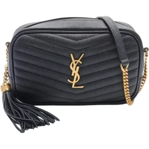 Pre-owned Cross Body Bags, female, , Size: ONE SIZE Pre-owned Leather shoulder-bags - Yves Saint Laurent Vintage - Modalova