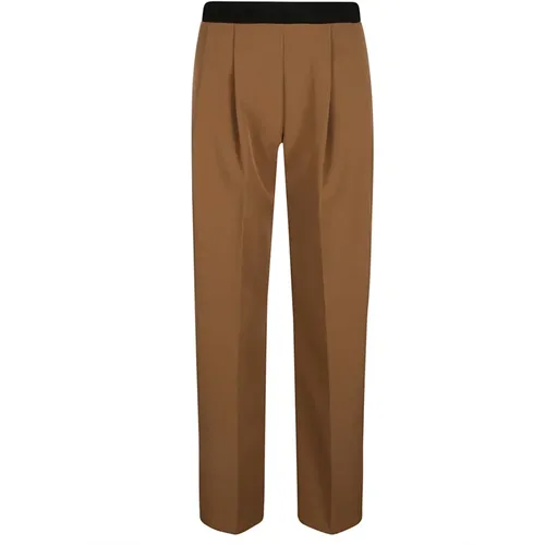 Firenze Trousers , female, Sizes: S, 3XS, L, M, 2XS - Ermanno Scervino - Modalova