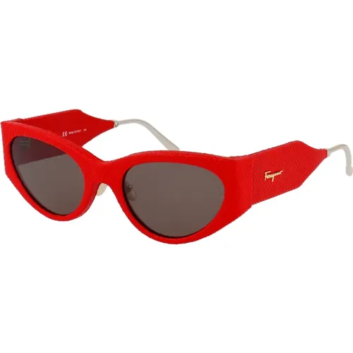 Stylish Sunglasses Sf950Sl , female, Sizes: 54 MM - Salvatore Ferragamo - Modalova