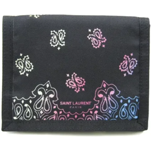 Pre-owned Wallets, female, , Size: ONE SIZE Pre-owned Nylon wallets - Yves Saint Laurent Vintage - Modalova