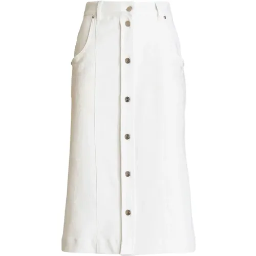 Denim skirt , female, Sizes: M, S, 2XS, XS - ETRO - Modalova
