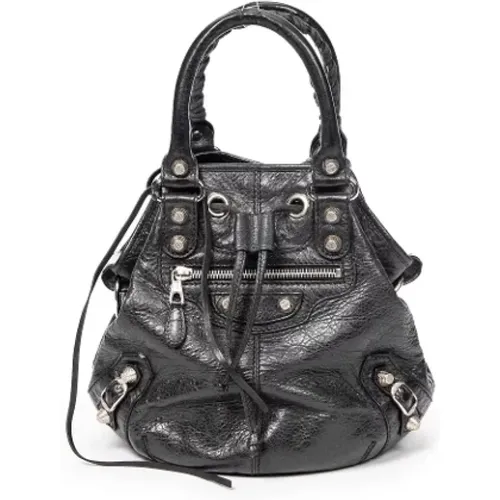 Pre-owned Leather handbags , female, Sizes: ONE SIZE - Balenciaga Vintage - Modalova