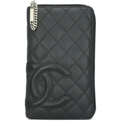 Pre-owned Leather wallets , female, Sizes: ONE SIZE - Chanel Vintage - Modalova