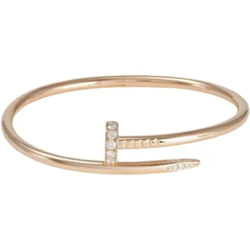 Pre-owned Rose Gold bracelets , female, Sizes: ONE SIZE - Cartier Vintage - Modalova