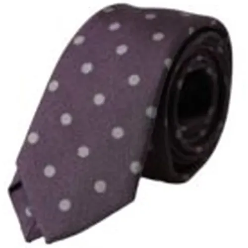 Ties, male, , Size: ONE SIZE Polka Dot Silk Tie - Dolce & Gabbana - Modalova