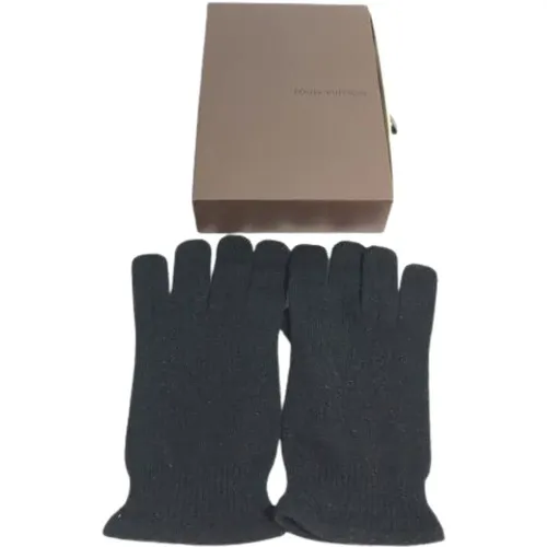 Pre-owned Accessories, female, , Size: ONE SIZE Pre-owned Cashmere gloves - Louis Vuitton Vintage - Modalova