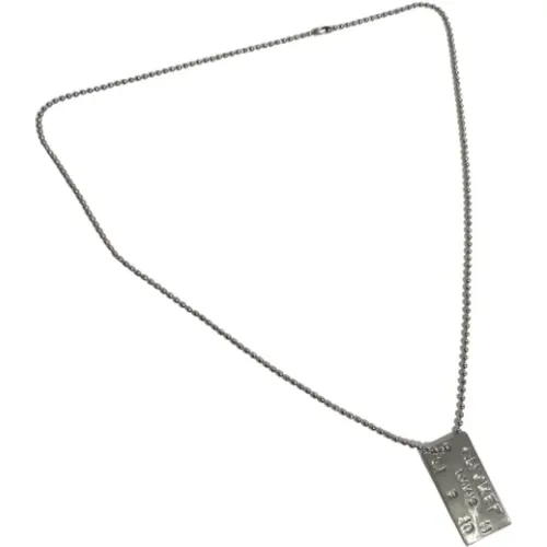 Pre-owned Jewellery, male, , Size: ONE SIZE Pre-owned Metal chanel-jewelry - Chanel Vintage - Modalova