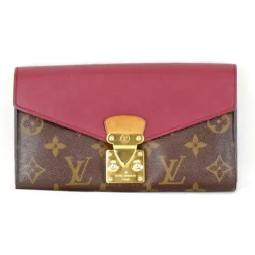 Pre-owned Canvas wallets , female, Sizes: ONE SIZE - Louis Vuitton Vintage - Modalova