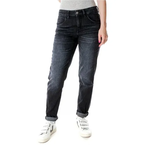 Like Tapered Fit Midwaist Jeans Like260033 , Damen, Größe: W27 L34 - drykorn - Modalova