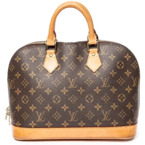 Pre-owned Coated canvas handbags , female, Sizes: ONE SIZE - Louis Vuitton Vintage - Modalova