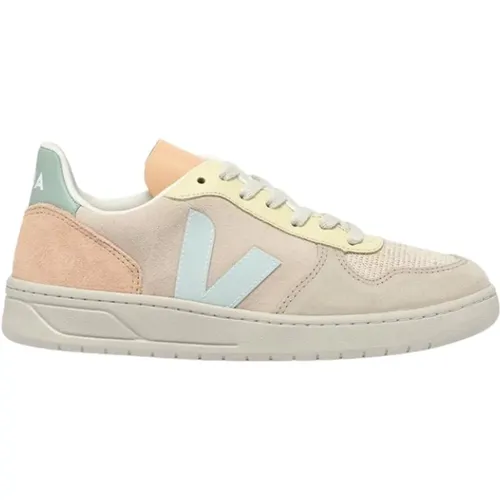 Sneakers aus Farbblock-Wildleder - Veja - Modalova