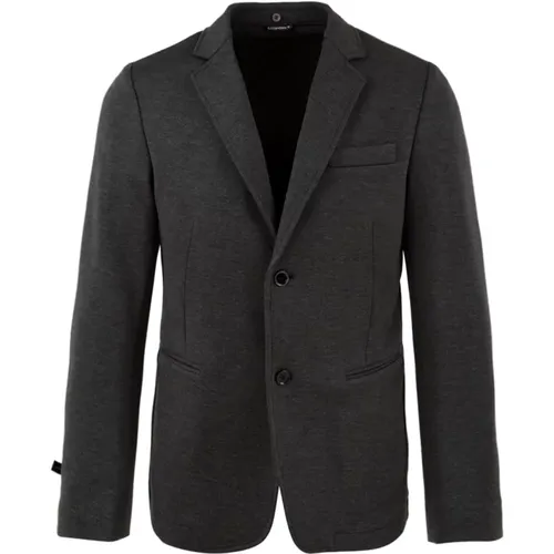 Blazers, male, , Size: 2XL Anthracite Jackets for Men - Daniele Alessandrini - Modalova