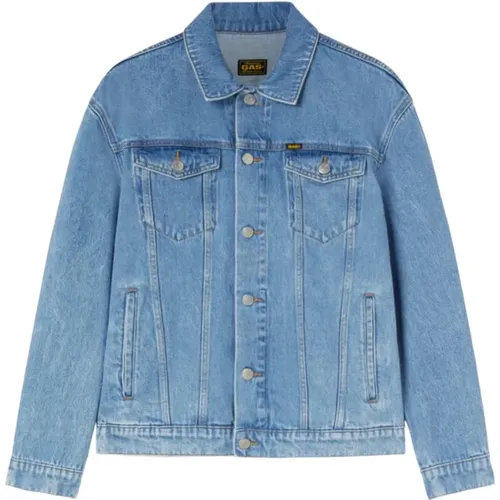 Denim Jacket , male, Sizes: 2XL, M, L, XS, XL - GAS - Modalova