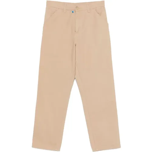 Wide Trousers, male, , Size: W31 Light Pants with Concealed Fly - Carhartt WIP - Modalova