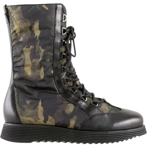 Camou Boots - Casual Wedge Style, , female, Sizes: 3 UK, 4 UK, 6 UK, 5 UK, 9 UK - Högl - Modalova