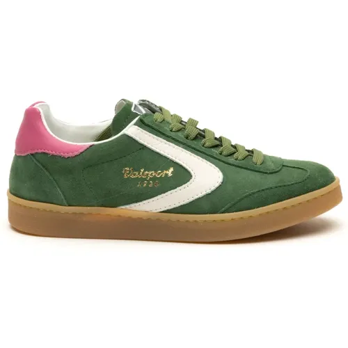 Grüne Sneakers Olimpia Wildleder , Damen, Größe: 38 EU - Valsport 1920 - Modalova