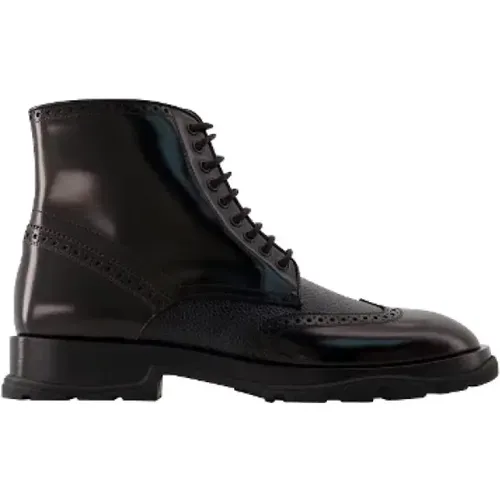 Pre-owned Leder boots - Alexander McQueen Pre-owned - Modalova