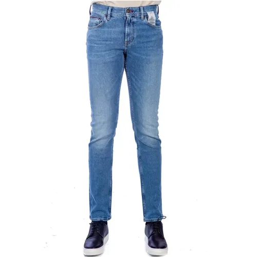 Skinny Jeans , male, Sizes: W40, W30 - Tommy Hilfiger - Modalova