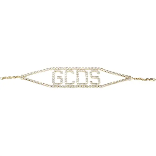 Necklaces, female, , Size: ONE SIZE Logo Choker Necklace - Gcds - Modalova