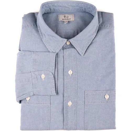 Casual Shirts , Herren, Größe: L - Woolrich - Modalova