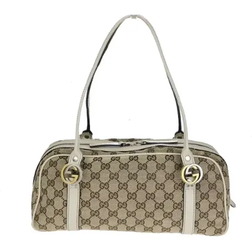 Pre-owned Shoulder Bags, female, , Size: ONE SIZE Pre-owned Canvas gucci-bags - Gucci Vintage - Modalova