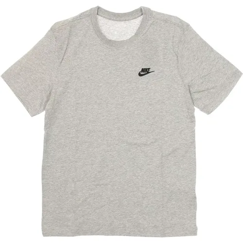 Club Tee Streetwear T-Shirt , Herren, Größe: S - Nike - Modalova