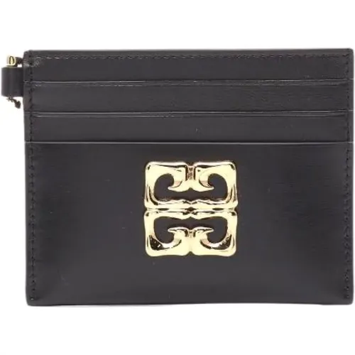 Pre-owned Wallets, female, , Size: ONE SIZE Pre-owned Leather Wallet - Givenchy Pre-owned - Modalova