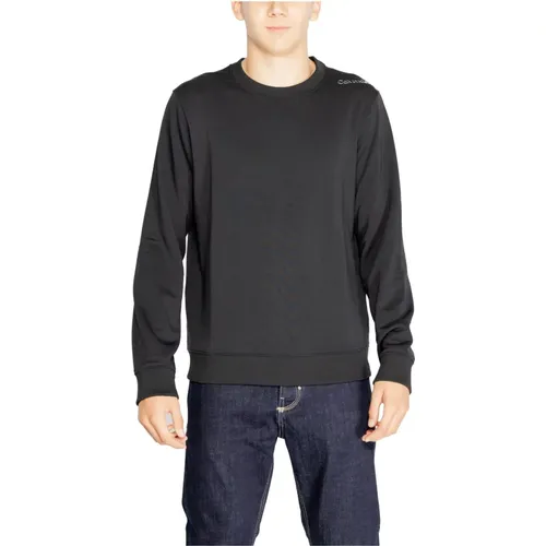 Sweatshirts, male, , Size: XL Round Neck Sweatshirt for Men - Calvin Klein - Modalova