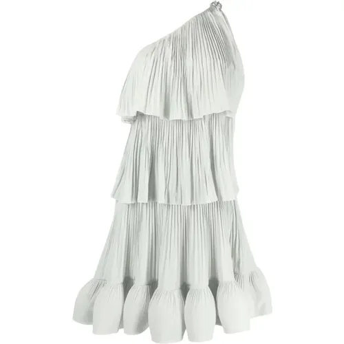 Elegant Asymetric Ruffled Dress , female, Sizes: XS - Lanvin - Modalova