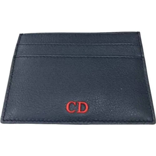 Pre-owned Wallets, male, , Size: ONE SIZE Pre-owned Leather home-office - Dior Vintage - Modalova