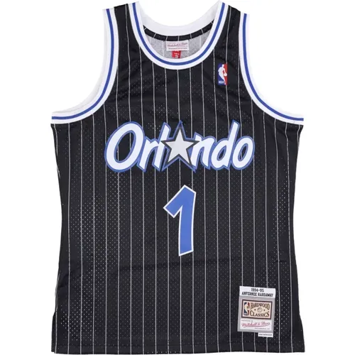 Sportswear, male, , Size: XL Hardwood Classics Basketball Tank Top - Mitchell & Ness - Modalova