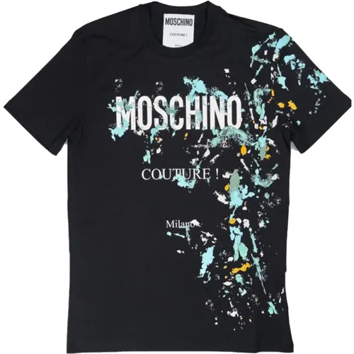 Stylische T-Shirts für Männer und Frauen , Herren, Größe: S - Moschino - Modalova