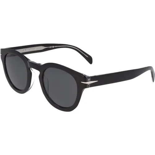 Iconic Retro Sunglasses DB 7041/s Flat , unisex, Sizes: 49 MM - Eyewear by David Beckham - Modalova