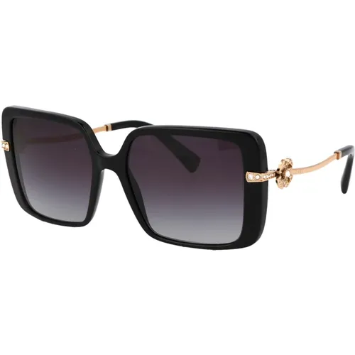 Stylish Sunglasses with Model 0Bv8243B , female, Sizes: 56 MM - Bvlgari - Modalova