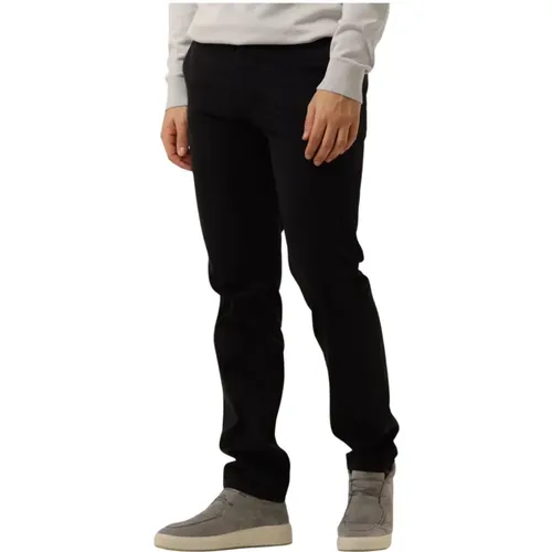 Schwarze Slim Fit Chino Hose , Herren, Größe: W29 L32 - Hugo Boss - Modalova