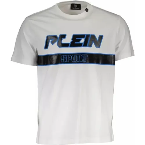 Logo Print Cotton Tee , male, Sizes: S, M, 2XL, L, XL - Plein Sport - Modalova