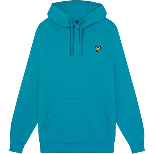 Stylischer Pullover Hoodie , Herren, Größe: S - Lyle & Scott - Modalova