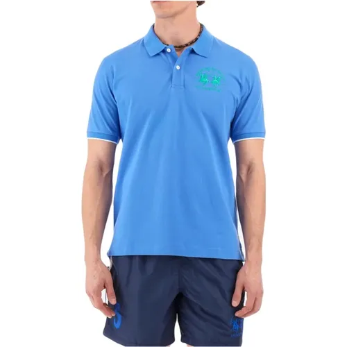 Polo Shirt Piquet Stretch Cotton , male, Sizes: M, L, 2XL, XL - LA MARTINA - Modalova