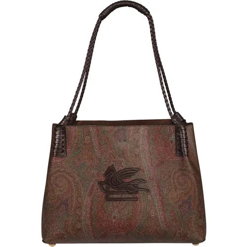 Paisley Mini Libra Shopping Bag , female, Sizes: ONE SIZE - ETRO - Modalova