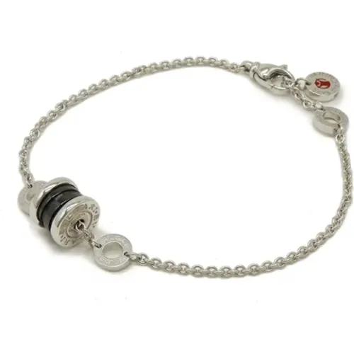 Pre-owned Jewellery, female, , Size: ONE SIZE Pre-owned Silver bracelets - Bvlgari Vintage - Modalova