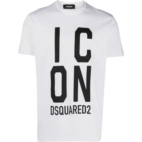 Cool Fit Kurzarm T-shirt Dsquared2 - Dsquared2 - Modalova