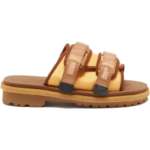 Sliders, male, , Size: 9 US Moto Mountain Sandals - Moncler - Modalova