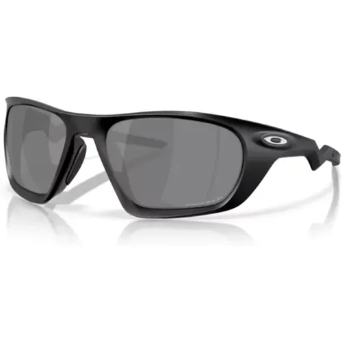 Lateralis Sonnenbrille Matt Schwarz Polarisiert , Herren, Größe: 60 MM - Oakley - Modalova