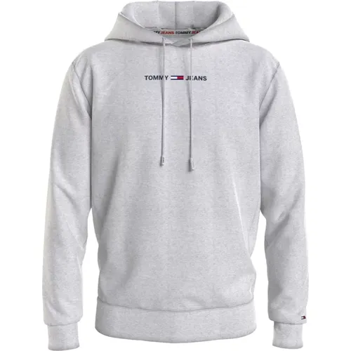 Hoodies, male, , Size: S Hooded Sweatshirt - Tommy Jeans - Modalova