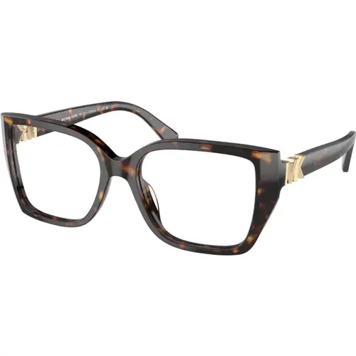 Stilvolle und Glamouröse Brille , Damen, Größe: 54 MM - Michael Kors - Modalova