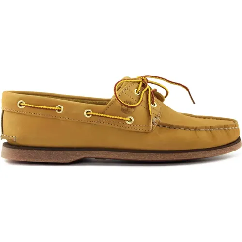 Classic Leather Boat Shoes , male, Sizes: 9 1/2 UK, 9 UK, 10 UK, 7 UK, 10 1/2 UK - Timberland - Modalova