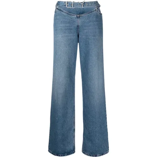 Y Belt ARC Jeans , female, Sizes: W25, W27, W26, W33, W24 - Y/Project - Modalova