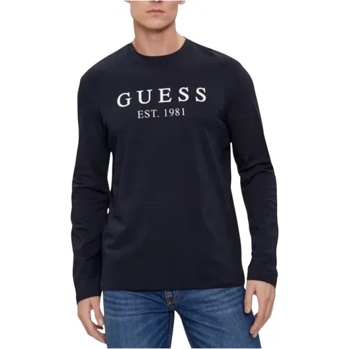 Herren Logo T-Shirt , Herren, Größe: 2XL - Guess - Modalova