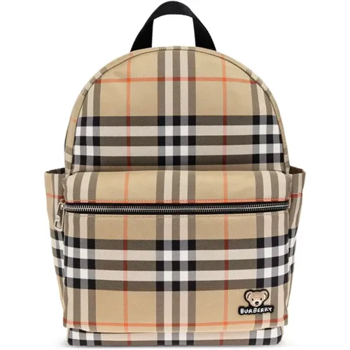 Backpacks, male, , Size: ONE SIZE Small Check Backpack - Burberry - Modalova