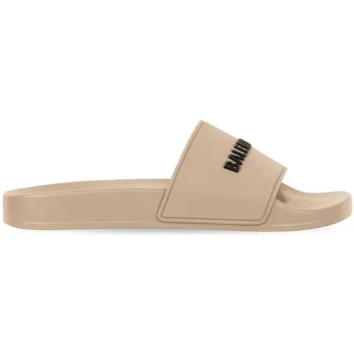 Slide Sandale mit geformtem Fußbett , Damen, Größe: 35 EU - Balenciaga - Modalova